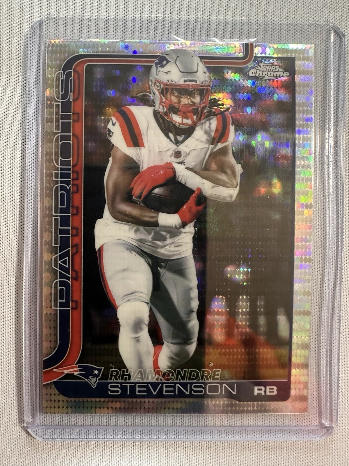 Rhamondre Stevenson 2025 topps Topps Chrome