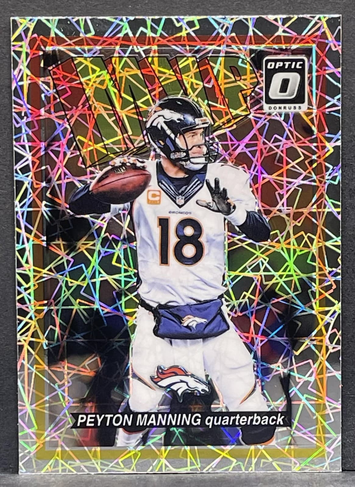 DONRUSS OPTIC - PEYTON MANNING 2018 Panini 2018 Panini laser