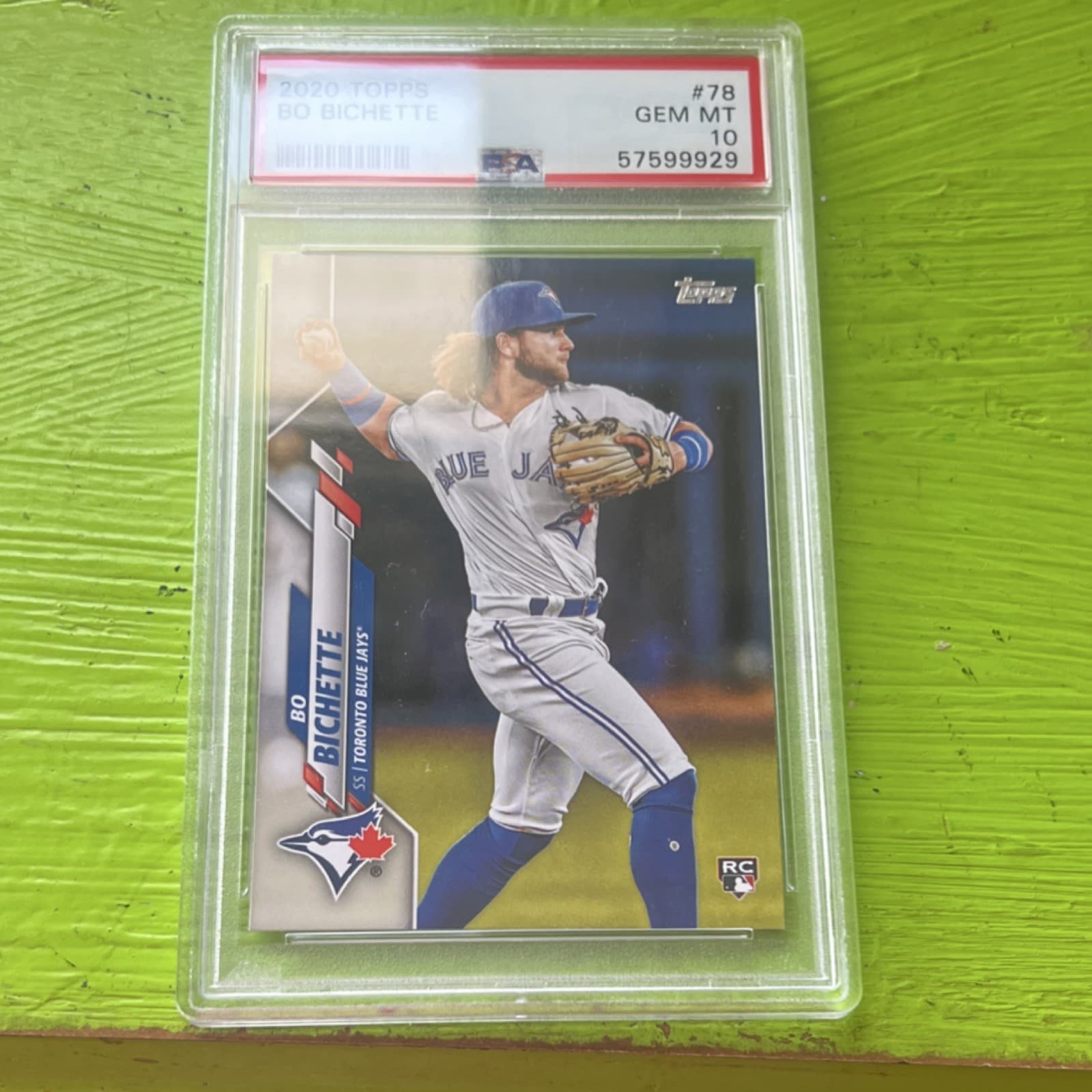 Bo Bichette Toronto 2020 Topps