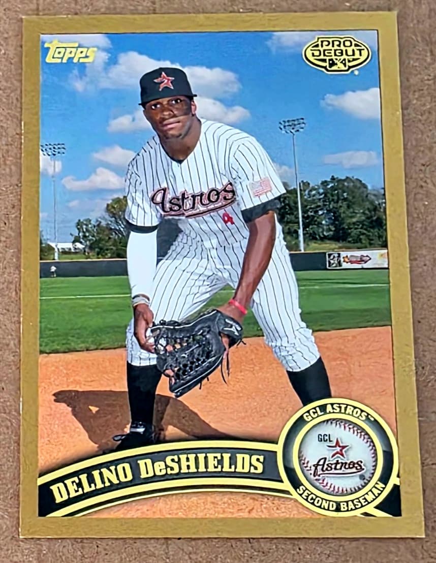 Pro Debut Delino 2011 Topps 2011 Topps gold