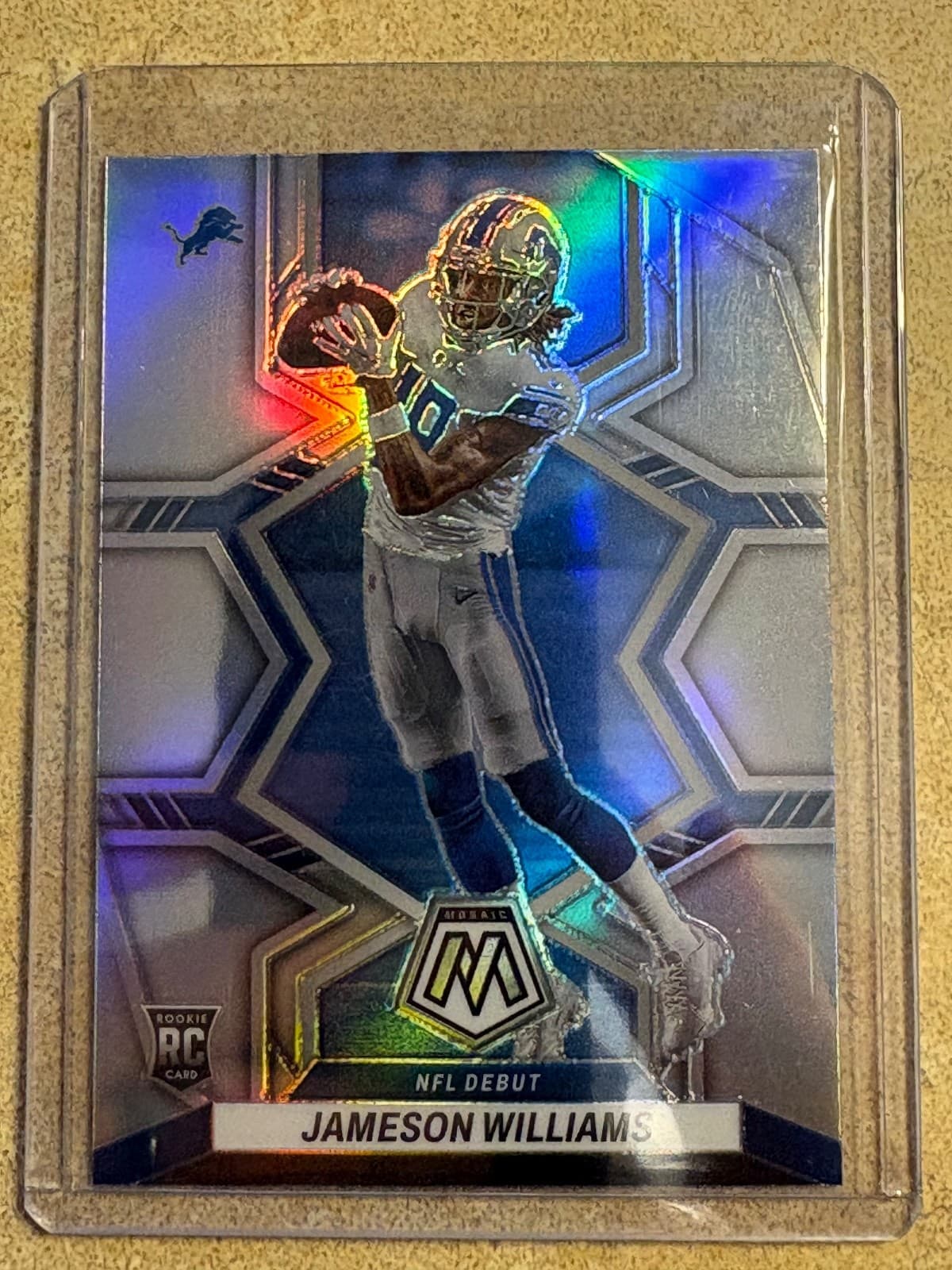 Debut Jameson Williams 2022 Panini Mosaic
