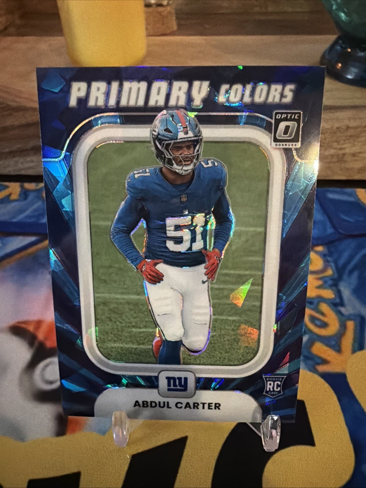 Primary Colors Cracked 2025 Donruss Optic