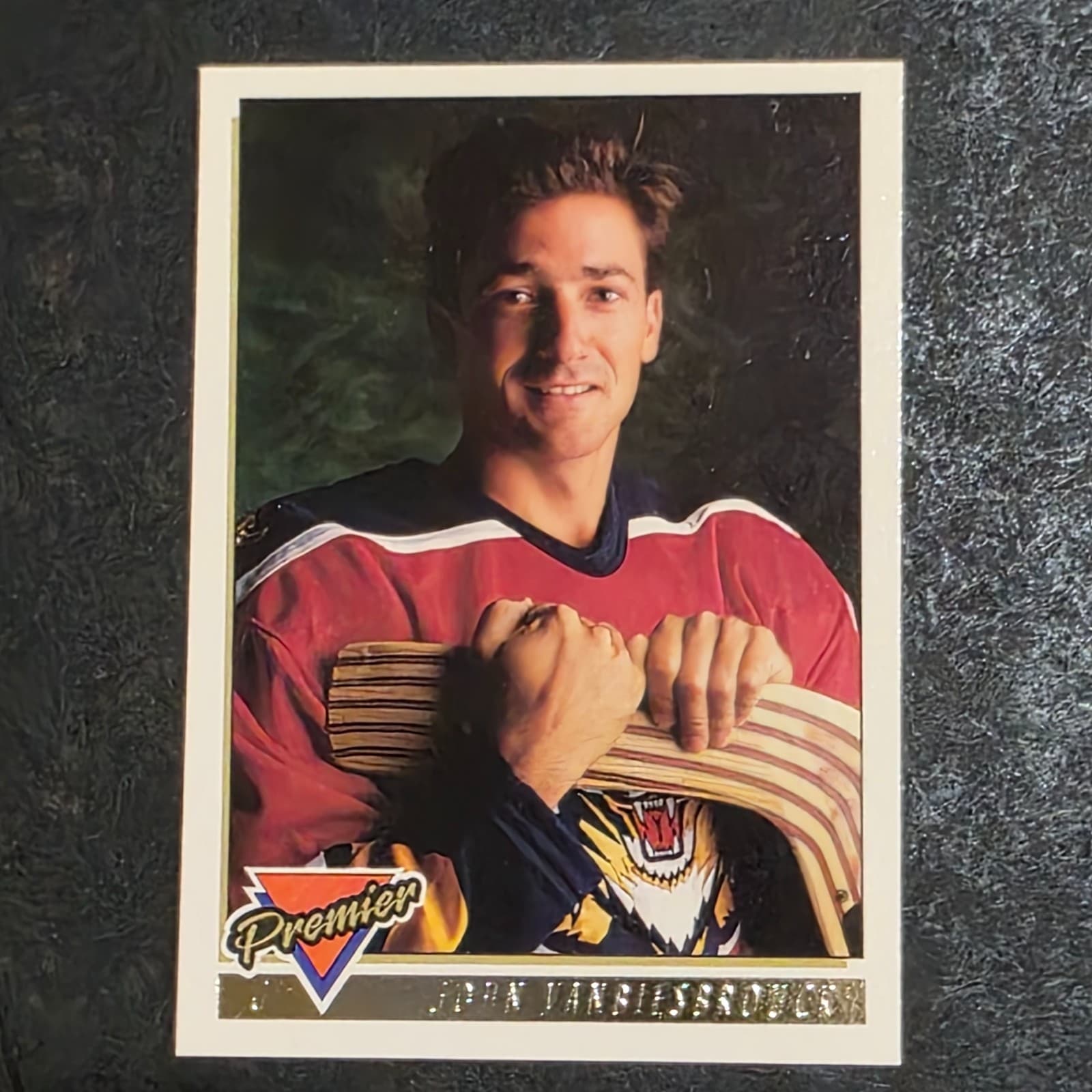 John Vanbiesbrouck 1993 topps O-Pee-Chee Premier