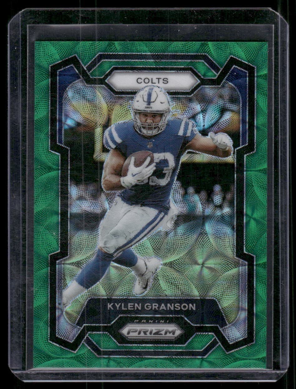 Kylen Granson Green 2023 Panini Prizm 2023 Panini Prizm