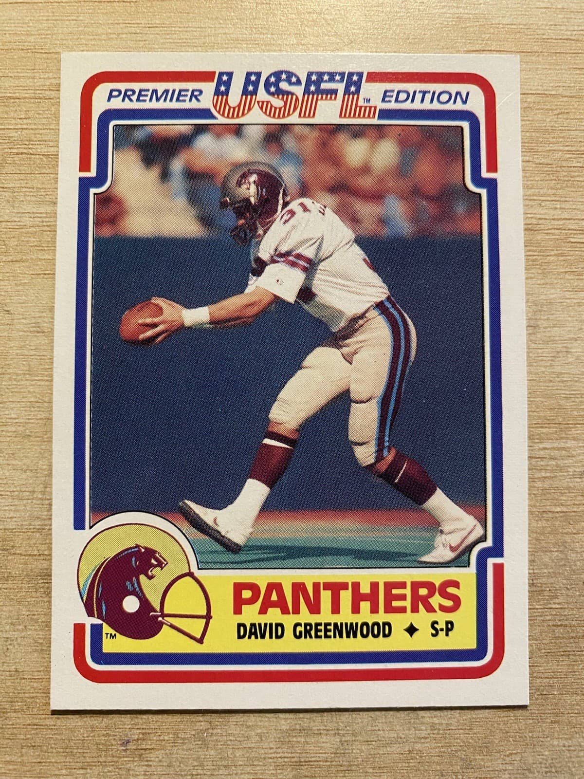 Football David Greenwood 1984 Topps 1984 Topps