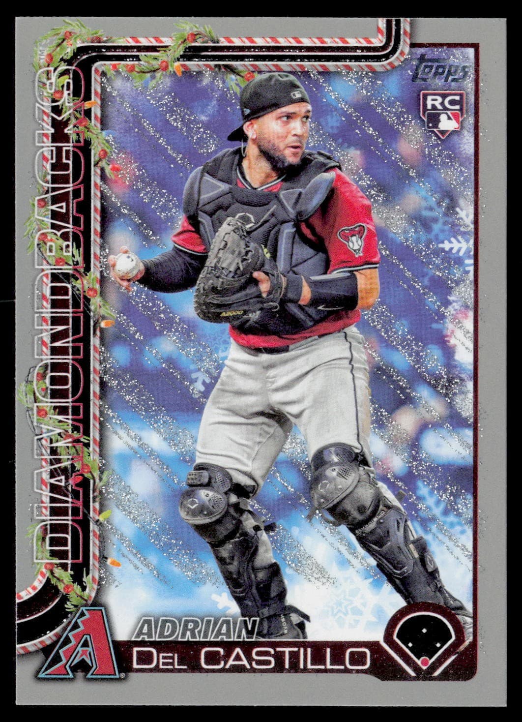 Holiday Adrian Del 2025 Topps 2025 Topps silver