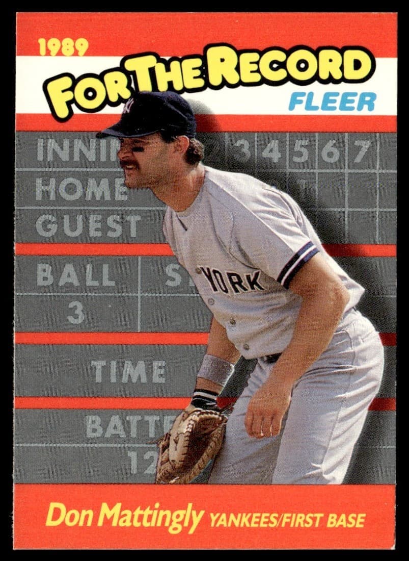 For The Record 1989 Fleer 1989 Fleer