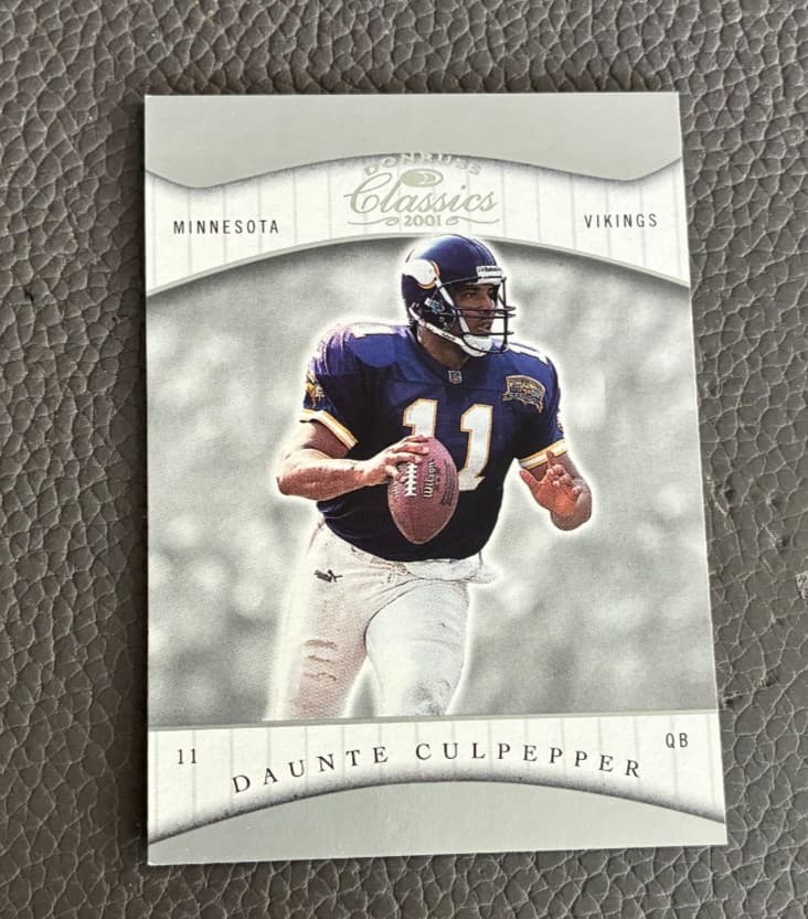 Classics Football Daunte 2001 Donruss 2001 Donruss