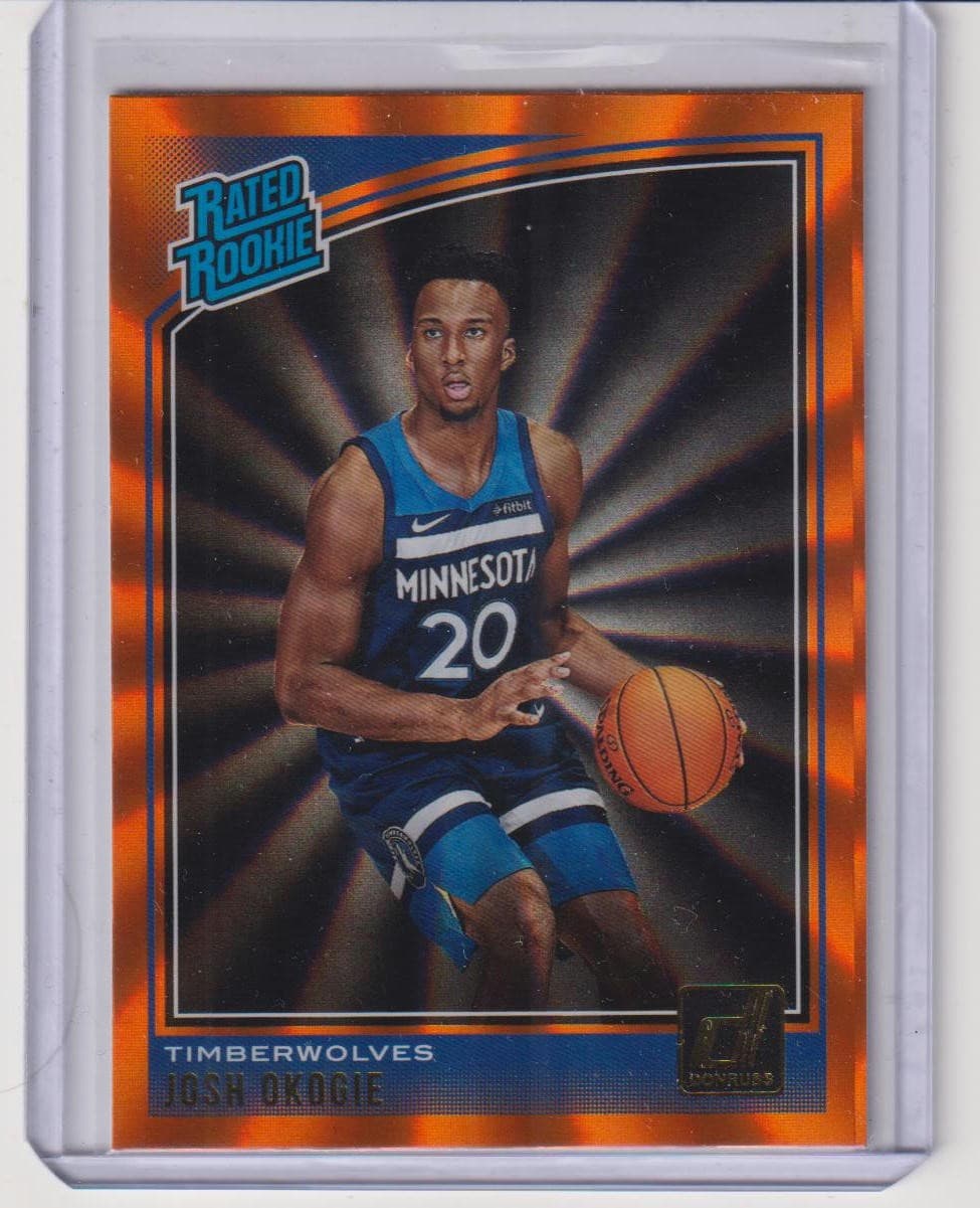 Josh Okogie Orange 2018 Donruss 2018 Donruss