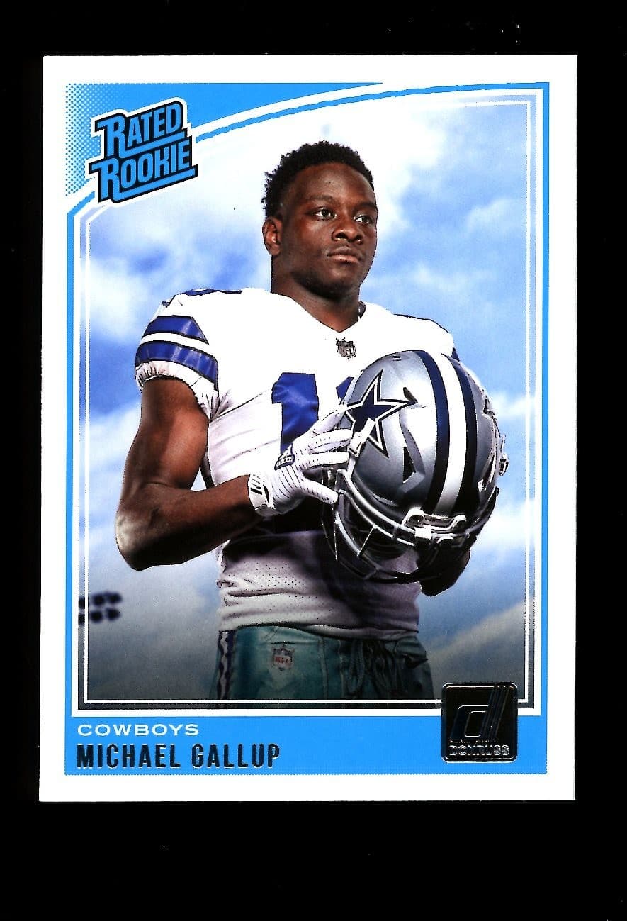 Michael Gallup Dallas 2018 Donruss