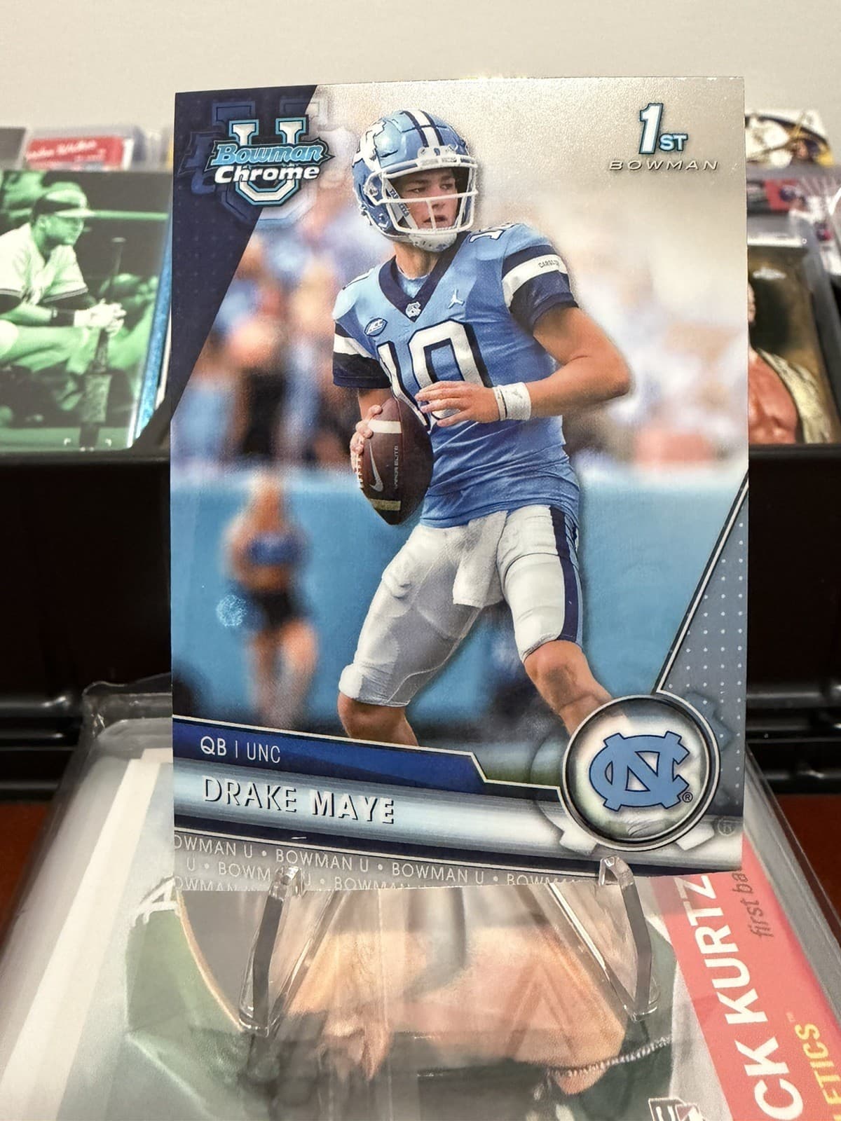 Drake Maye 2023 Bowman Chrome 2023 Bowman Chrome
