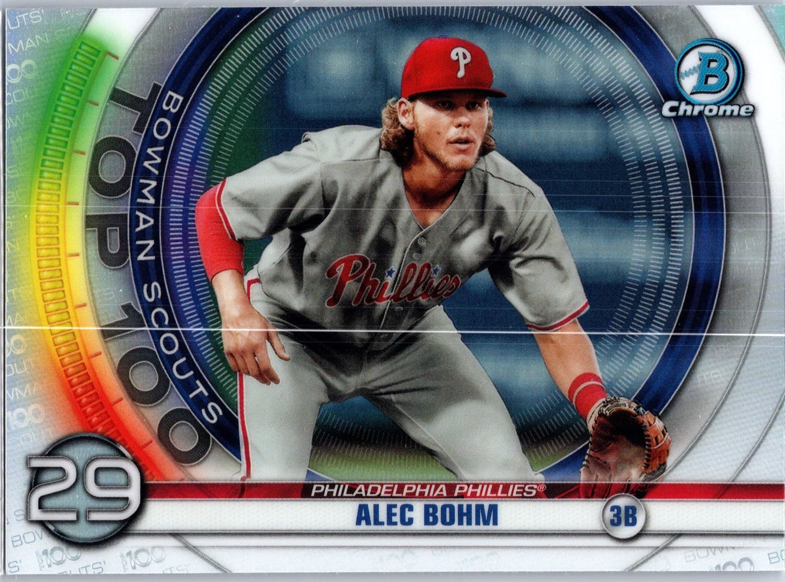 Alec Bohm Scouts 2020 Bowman 2020 Bowman