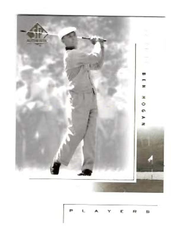 Ben Hogan trading card
