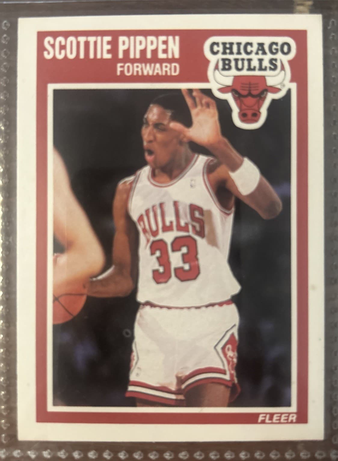 Scottie Pippen 1989 Fleer