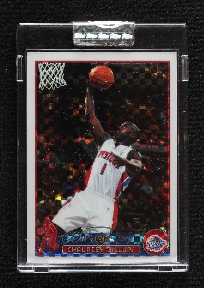 Fractor Chauncey Billups 2003 Topps Chrome