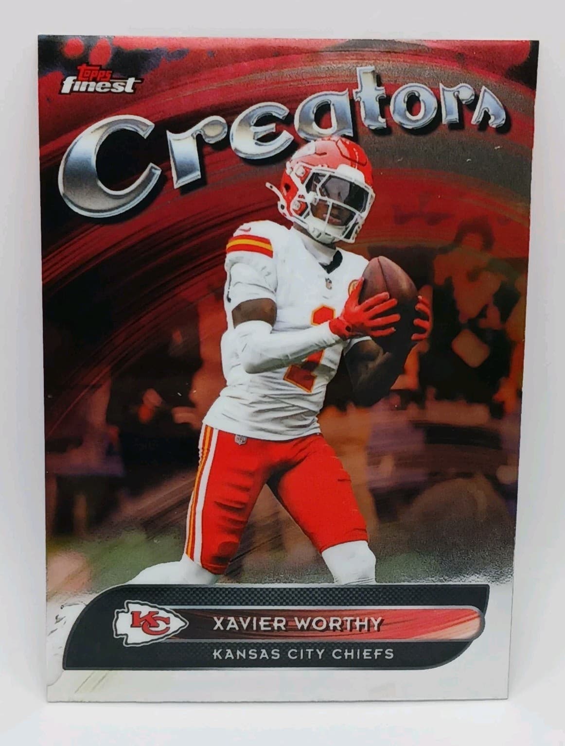 Creators Xavier Worthy 2025 Topps Finest 2025 Topps Finest