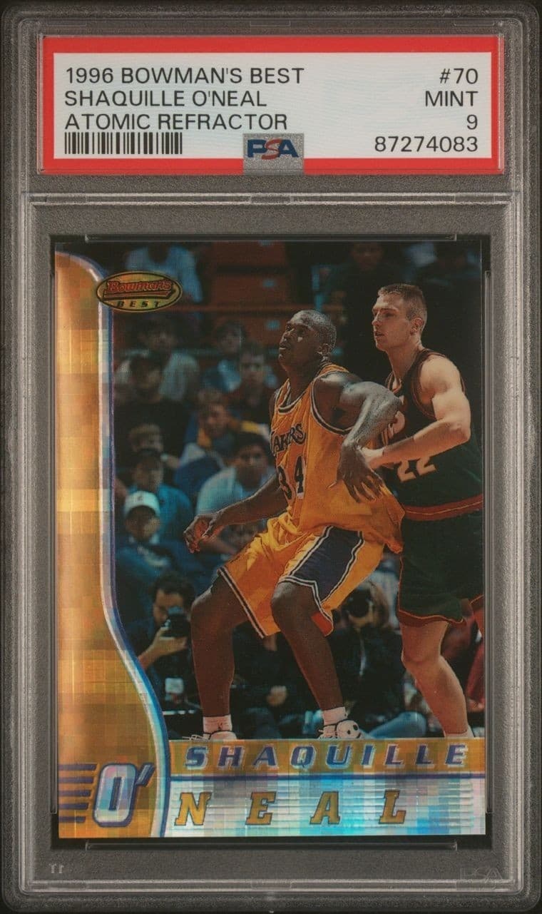 Best Shaquille 1996 Bowman 1996 Bowman
