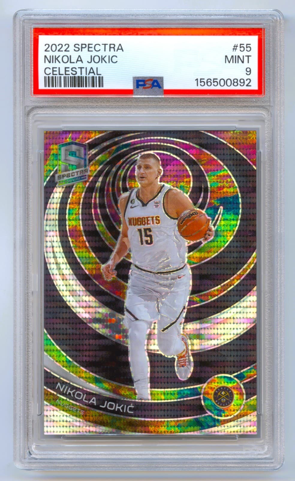 NIKOLA JOKIC SPECTRA CELESTIAL 2022 Unknown 2022 Unknown refractor