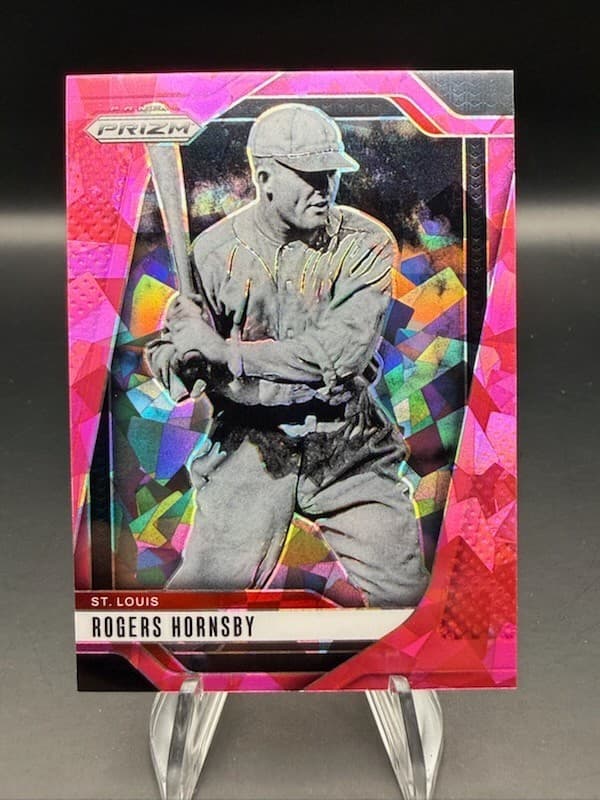 Rogers Hornsby Pink 2025 Panini Prizm