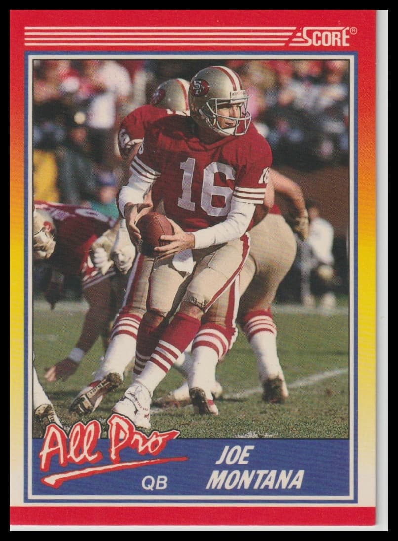Joe Montana All 1990 Score