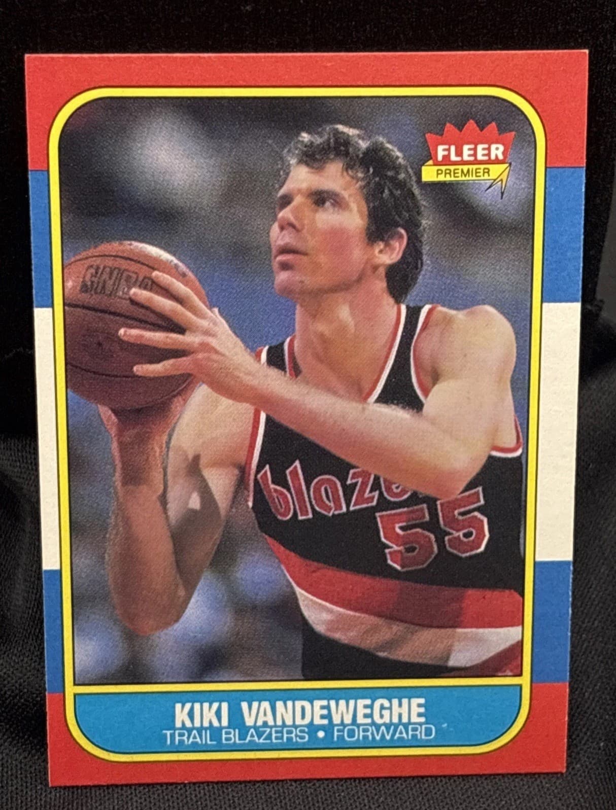 KIKI VANDEWEGHE -87 BASKETBALL 1986 Fleer
