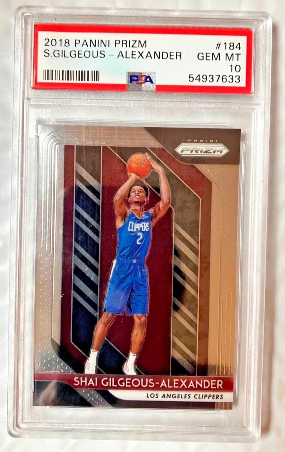 -19 BASKETBALL SHAI GILGEOUS-A 2018 Panini Prizm