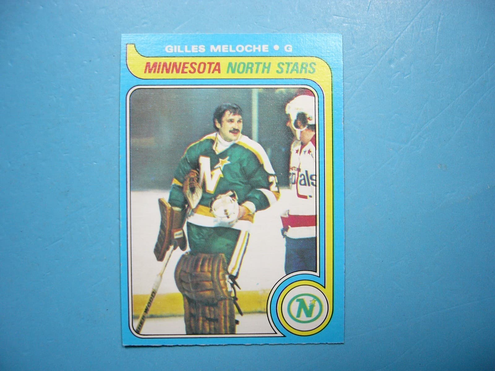 Gilles Meloche trading card