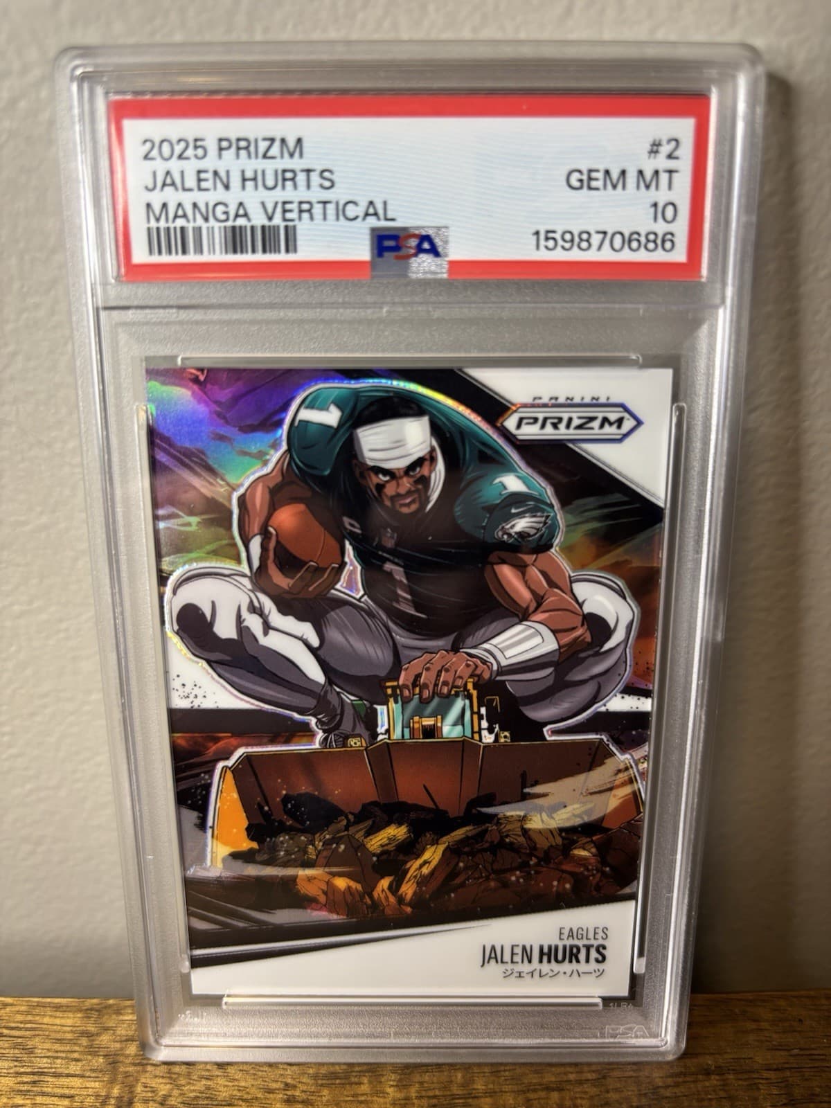 Jalen Hurts Vertical 2025 Panini Prizm 2025 Panini Prizm
