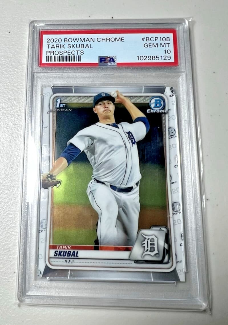 Tarik Skubal Prospects 2020 Bowman Chrome 2020 Bowman Chrome