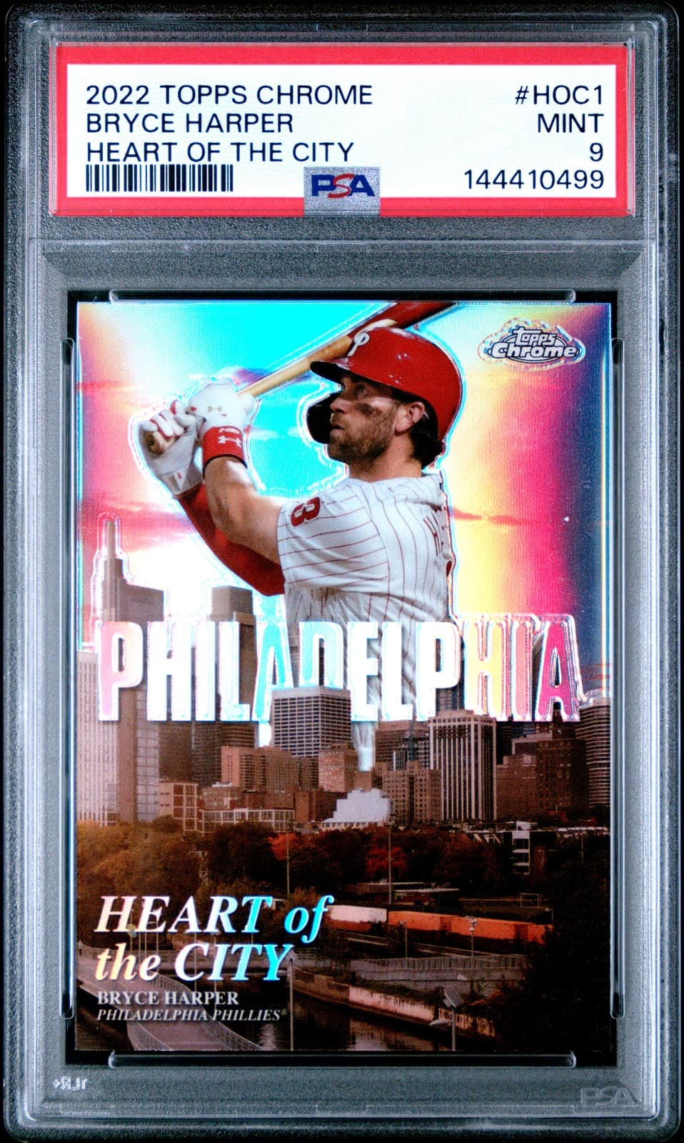 HEART OF THE CITY BRYCE HARPER 2022 Topps Chrome 2022 Topps Chrome