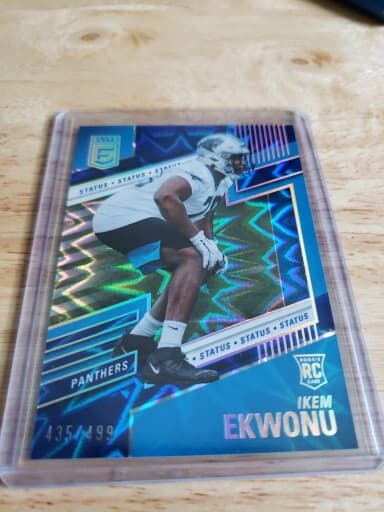 Ikem Ekwonu Elite 2022 Donruss 2022 Donruss