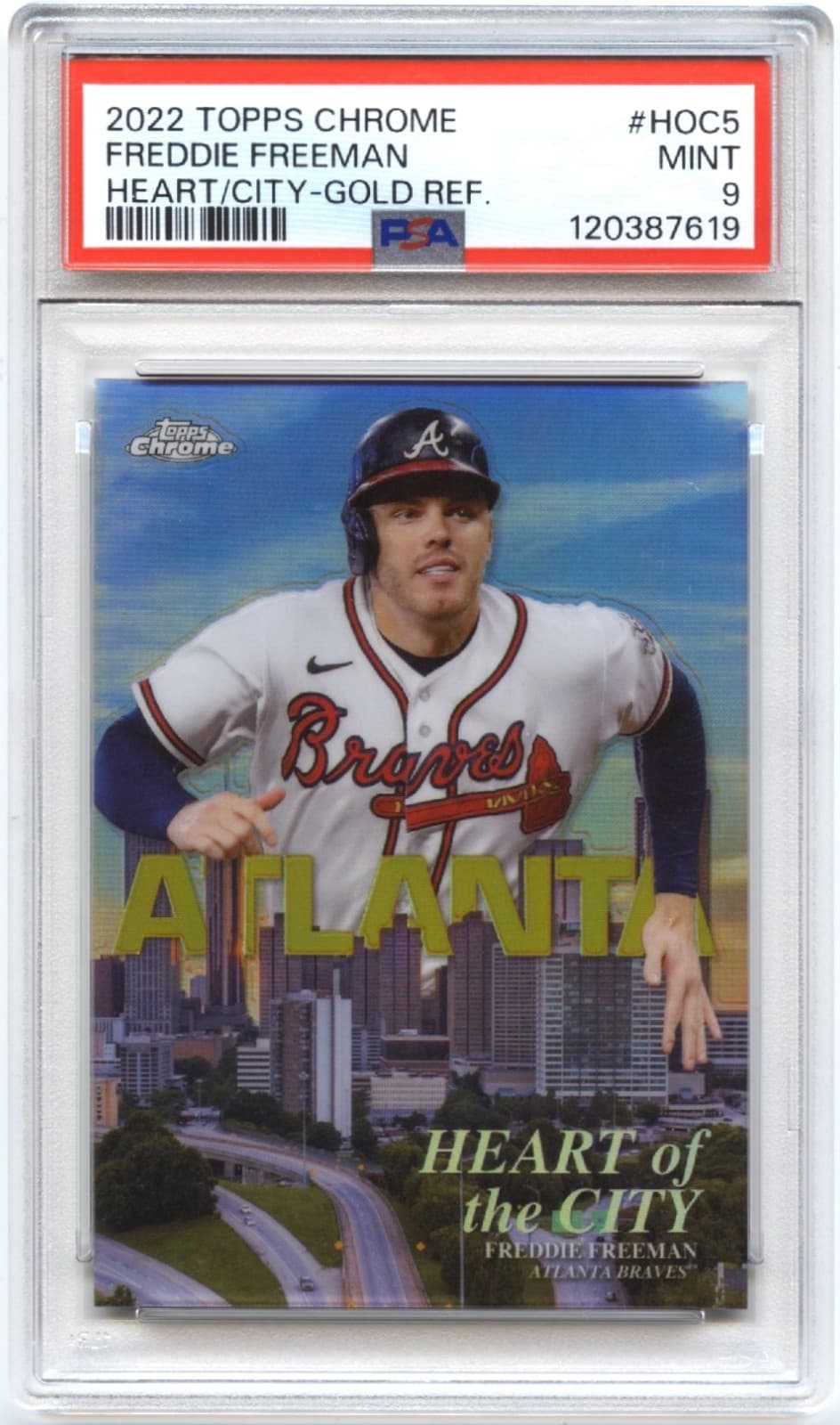 Freddie Freeman 2022 Topps Chrome 2022 Topps Chrome