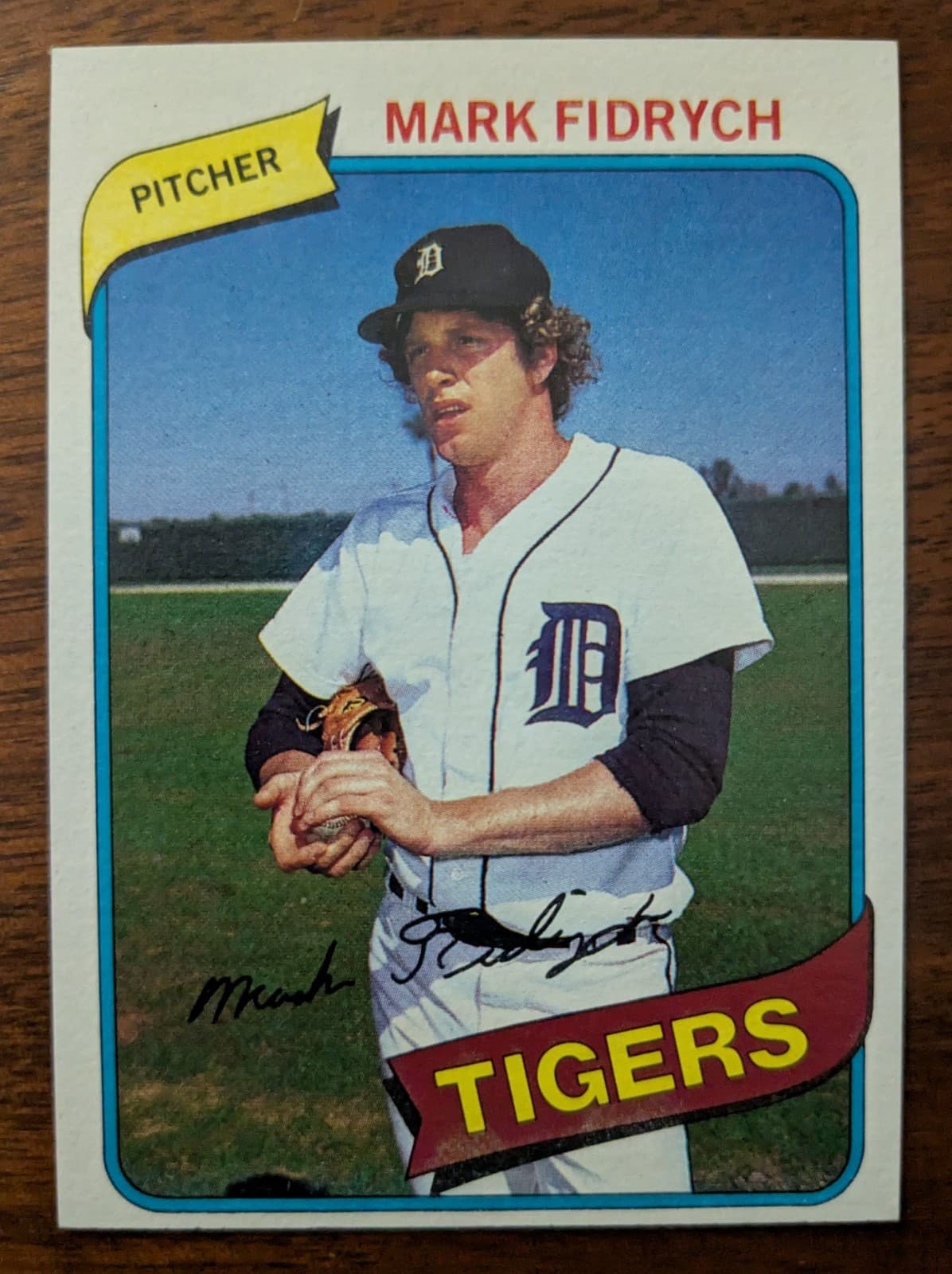 MARK FIDRYCH, , TIGERS 1980 Topps 1980 Topps