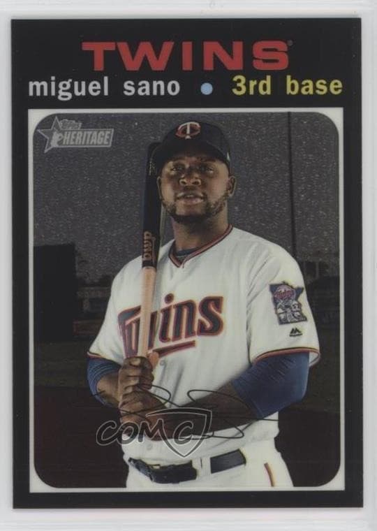 Miguel Sano 2020 Topps Heritage 2020 Topps Heritage