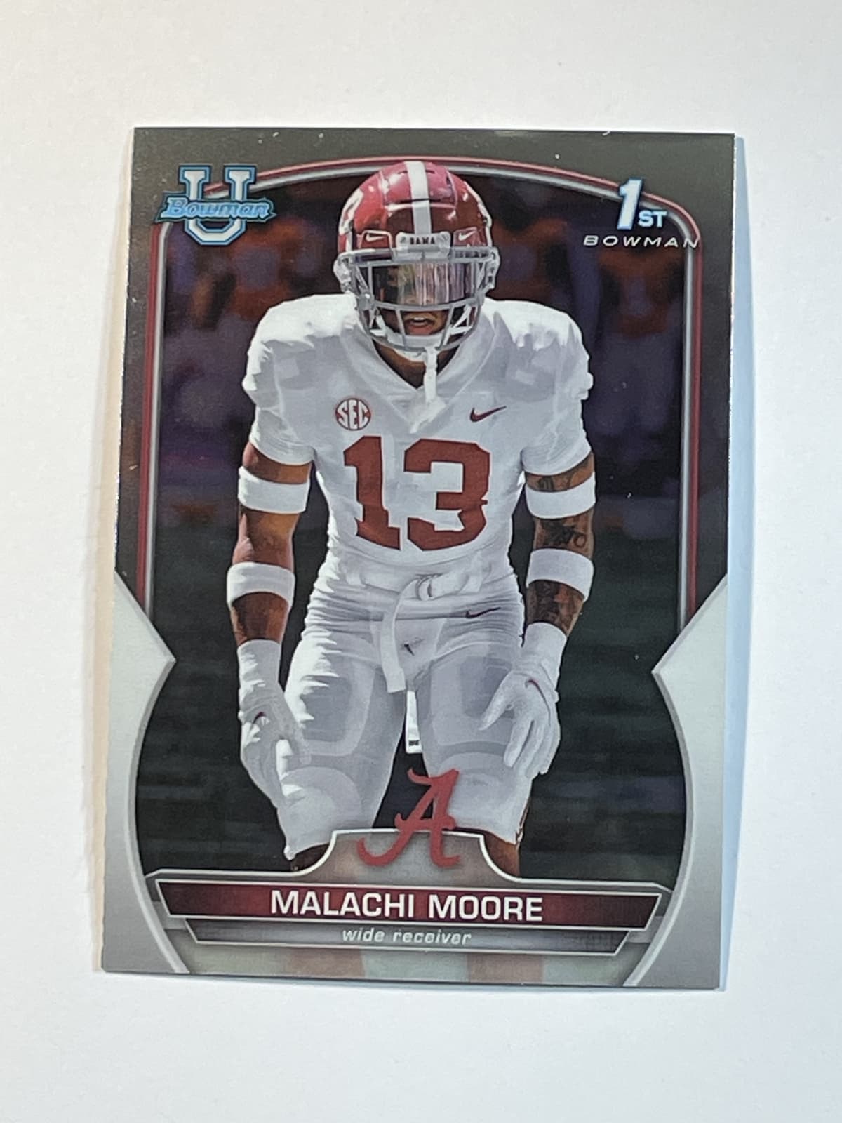 University Malachi Moore 2022 Bowman Chrome 2022 Bowman Chrome