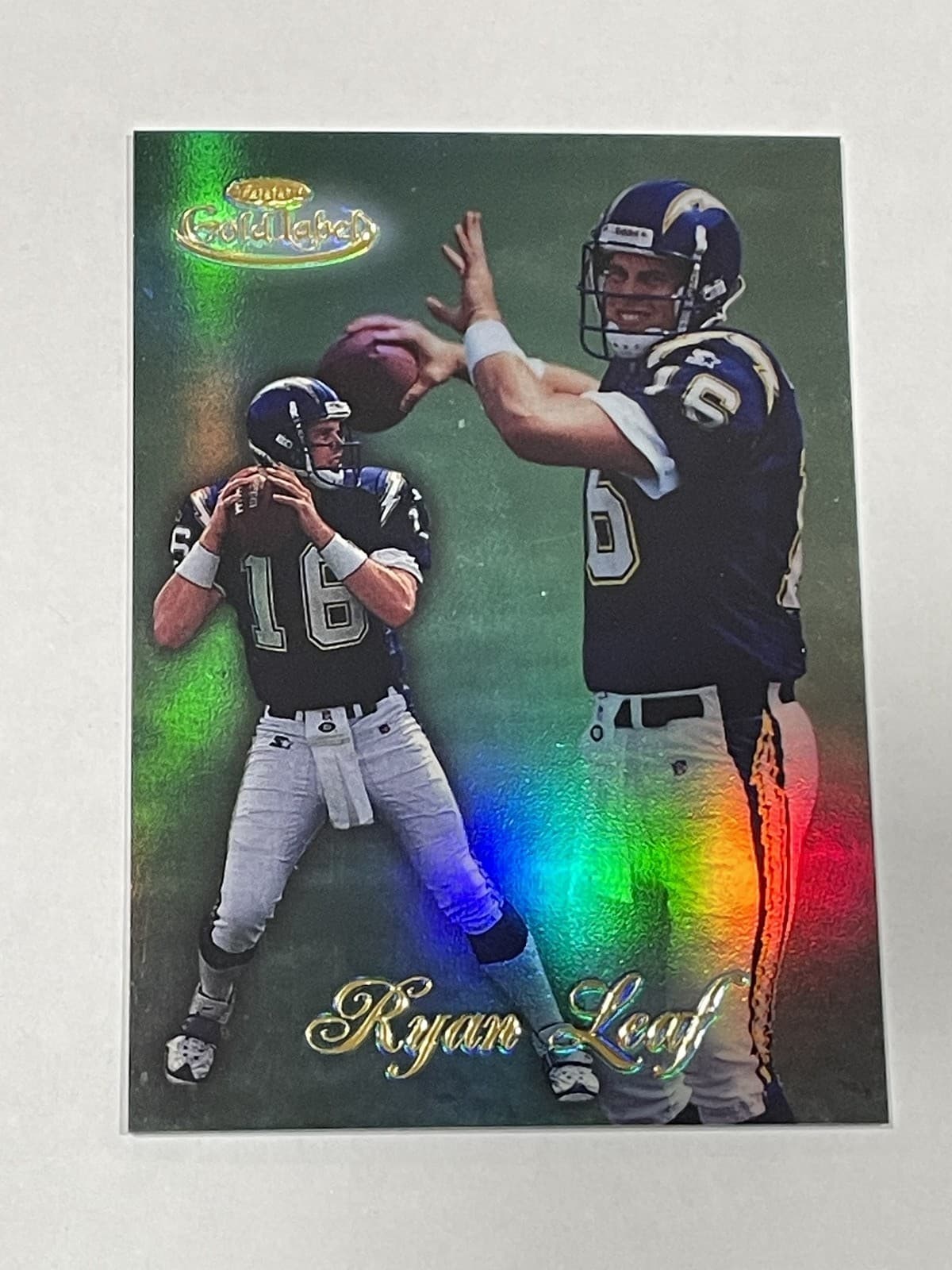 Gold Label Football 1998 Topps