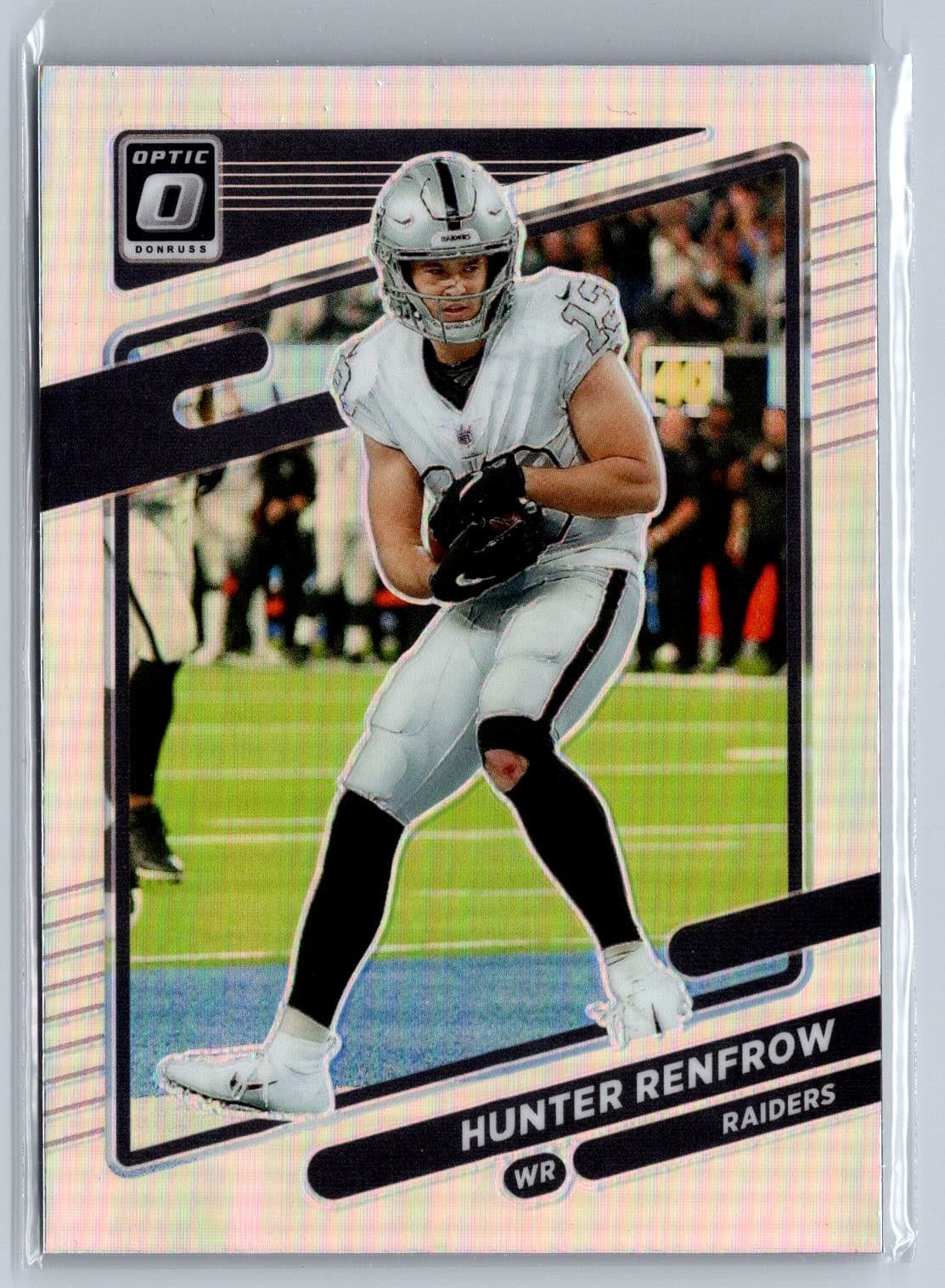 Hunter Renfrow 2021 Donruss Optic 2021 Donruss Optic holo