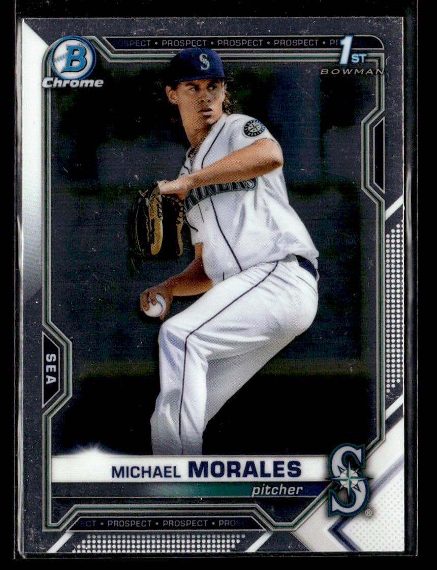 Michael Morales Seattle 2021 Bowman Draft
