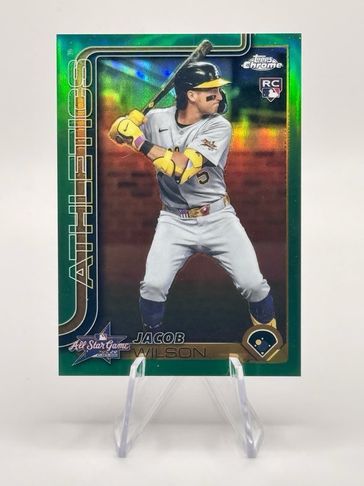 Jacob Wilson All 2025 Topps Chrome 2025 Topps Chrome green