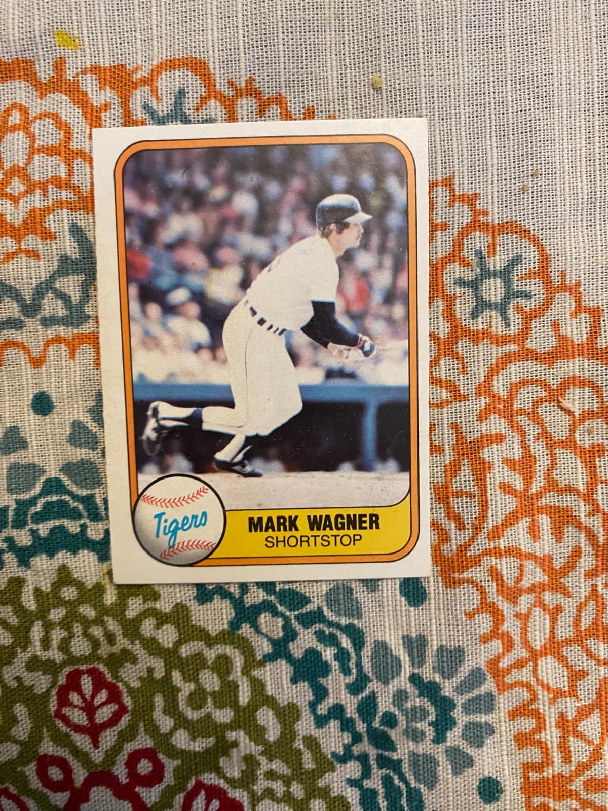 Mark Wagner 1981 Fleer 1981 Fleer