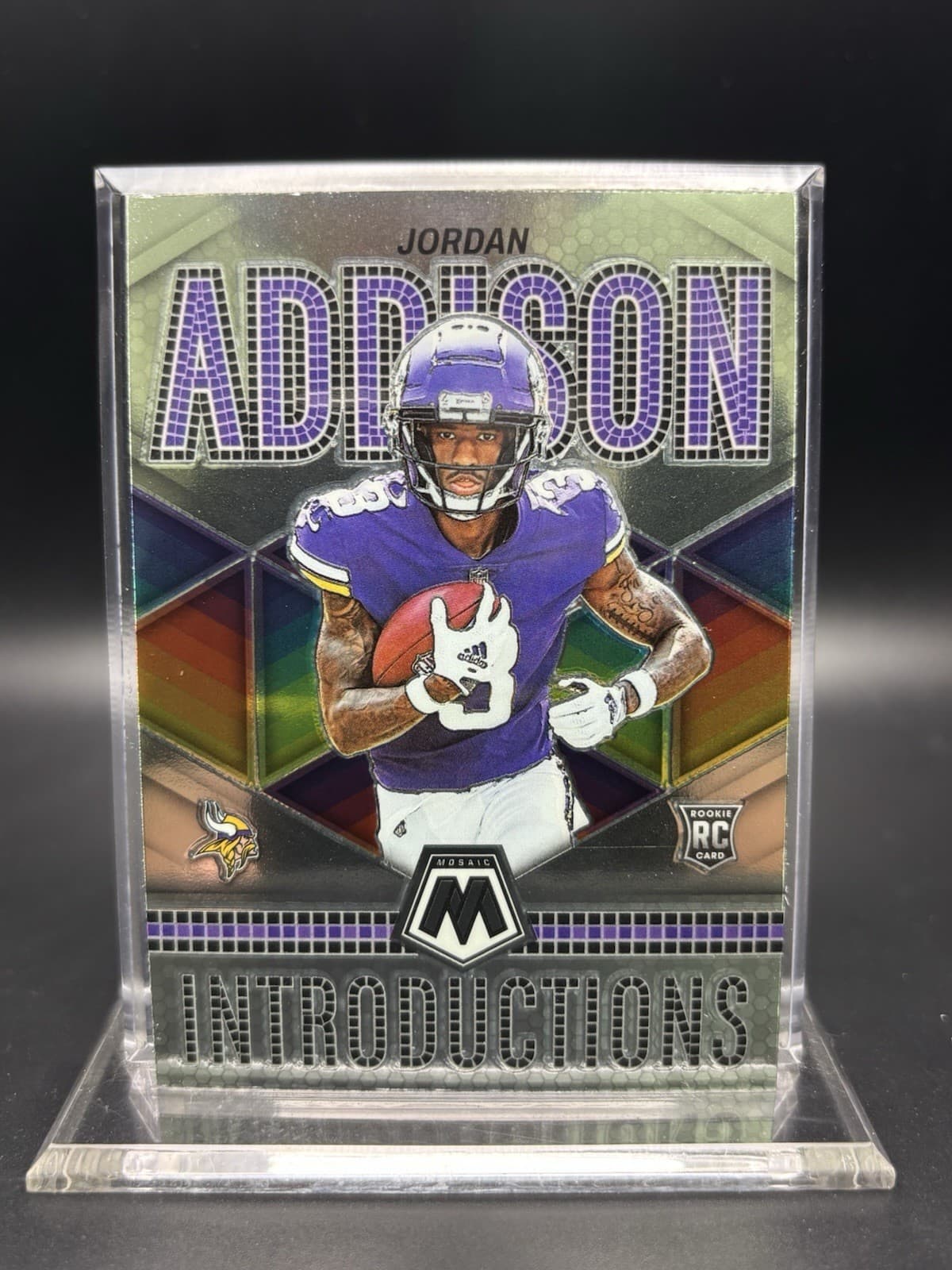 Jordan Addison Introductions 2023 Panini Mosaic 2023 Panini Mosaic
