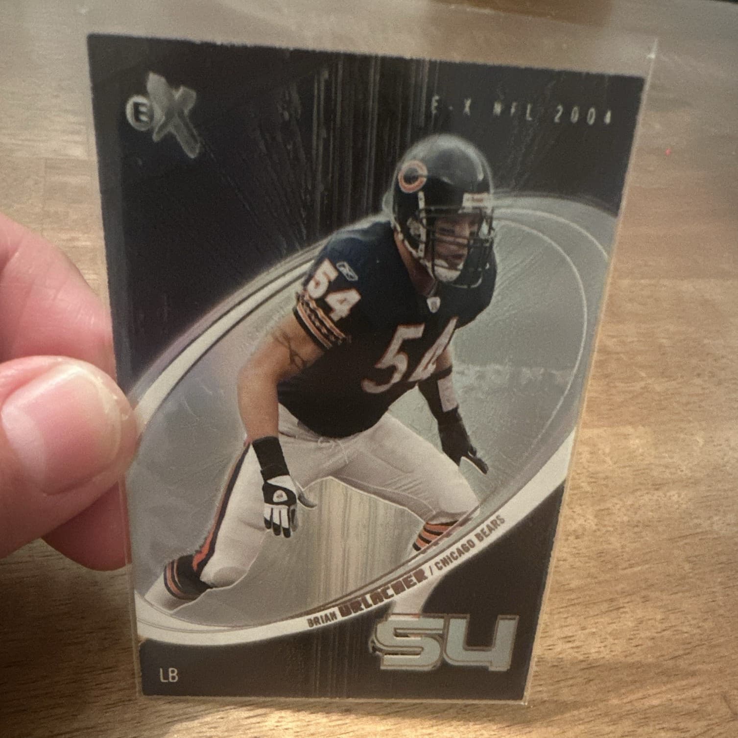 Brian Urlacher Chicago 2004 Fleer