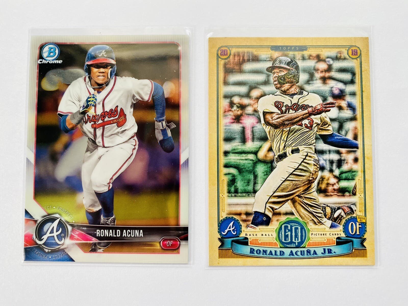 Ronald Acuna 2018 Bowman Chrome