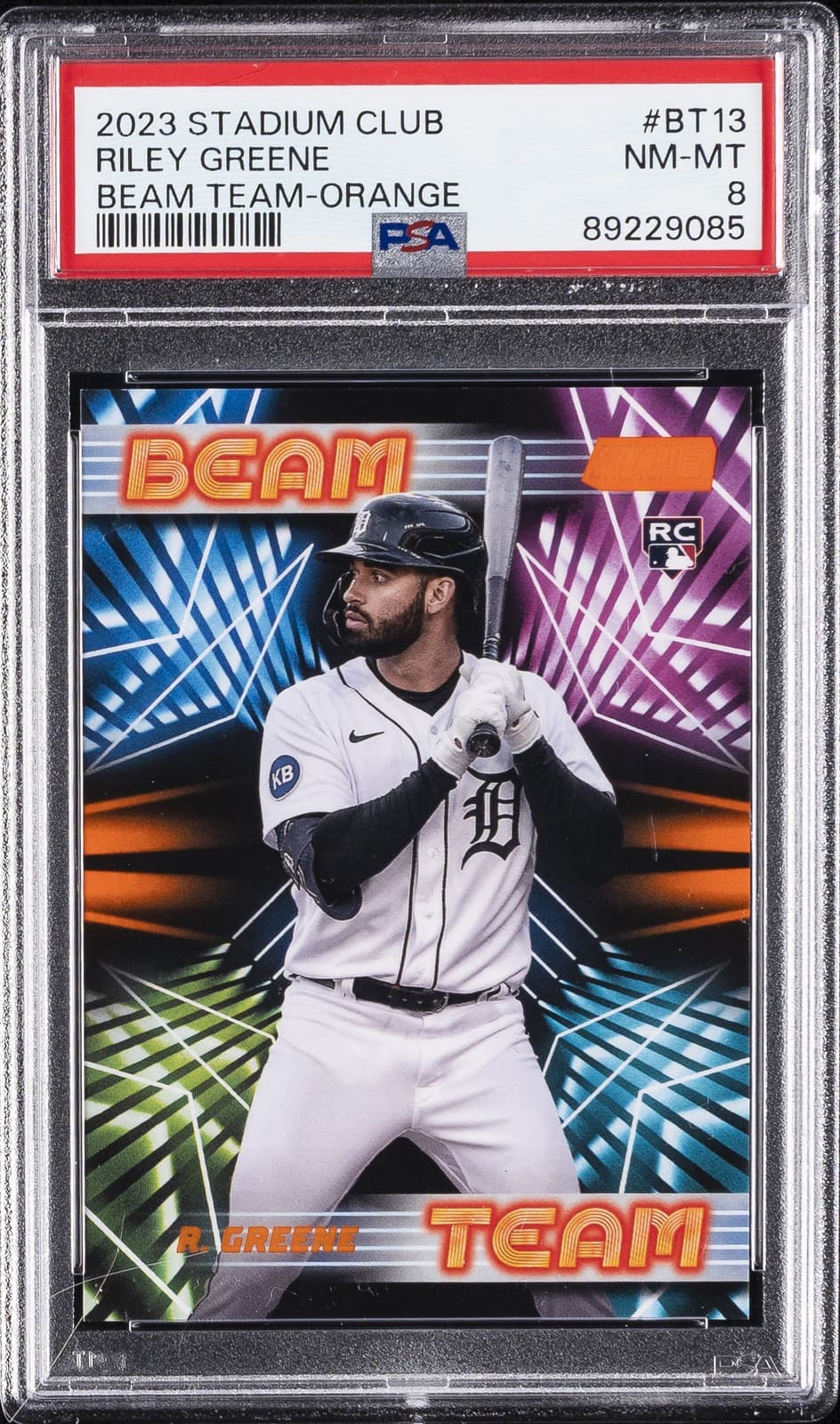 BEAM TEAM ORANGE RILEY GREENE 2023 Topps Stadium Club 2023 Topps Stadium Club