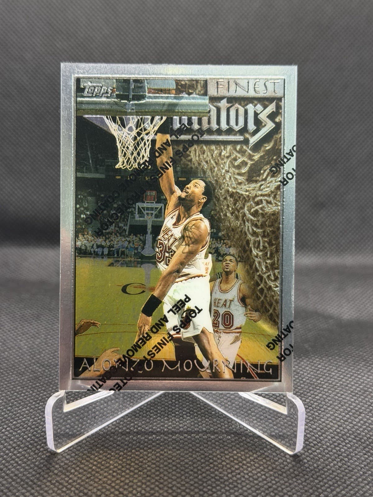 Uncommon Silver Alonzo 1996 Topps Finest