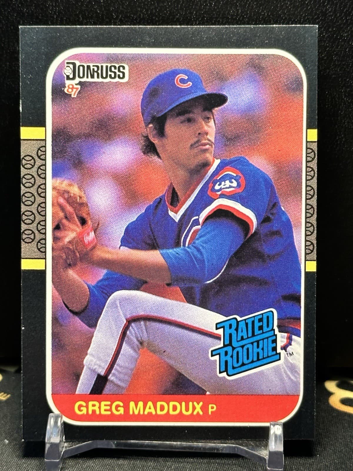 Greg Maddux Cubs 1987 Donruss 1987 Donruss