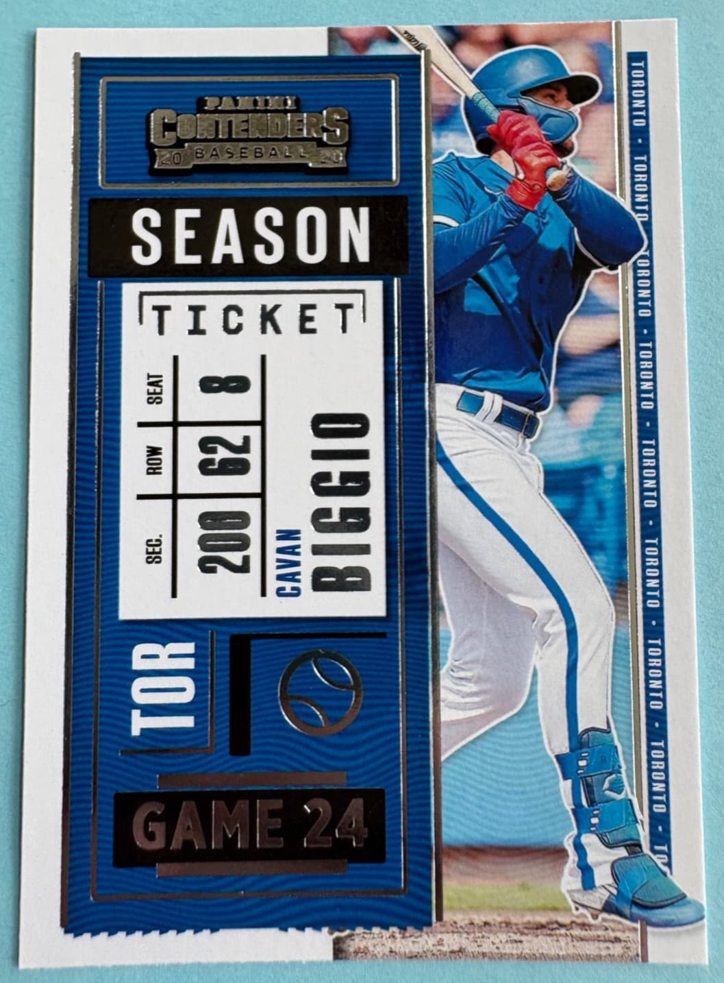 Baseball Cavan Biggio 2020 Panini Contenders 2020 Panini Contenders