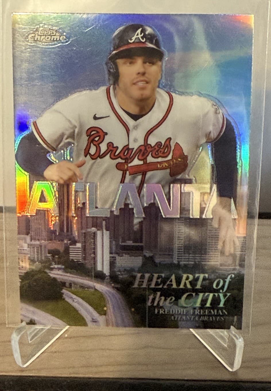 City Freddie Freeman 2022 Topps Chrome 2022 Topps Chrome