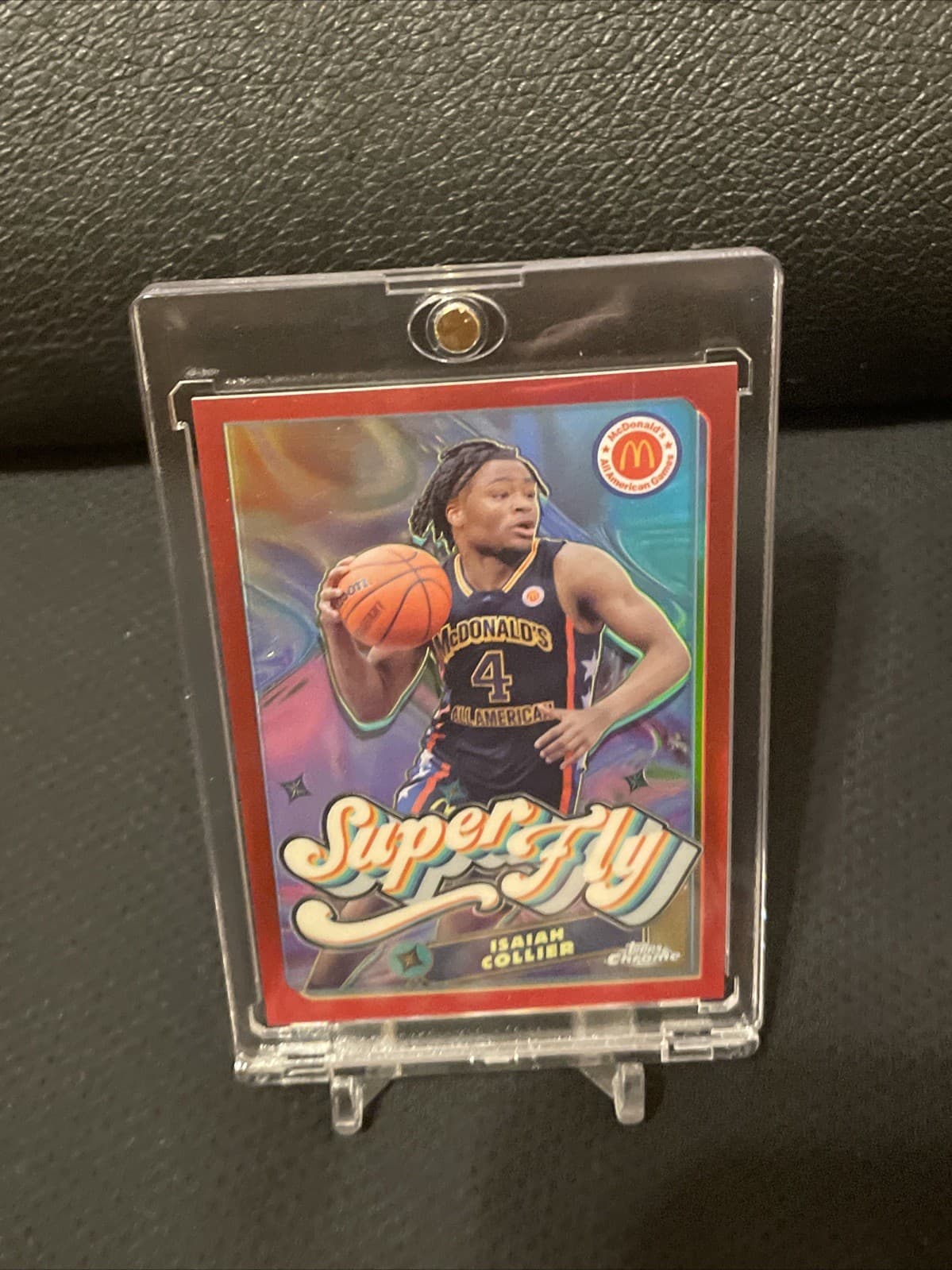 ISAIAH COLLIER McDONALD’S ALL- 2023 Topps Chrome 2023 Topps Chrome