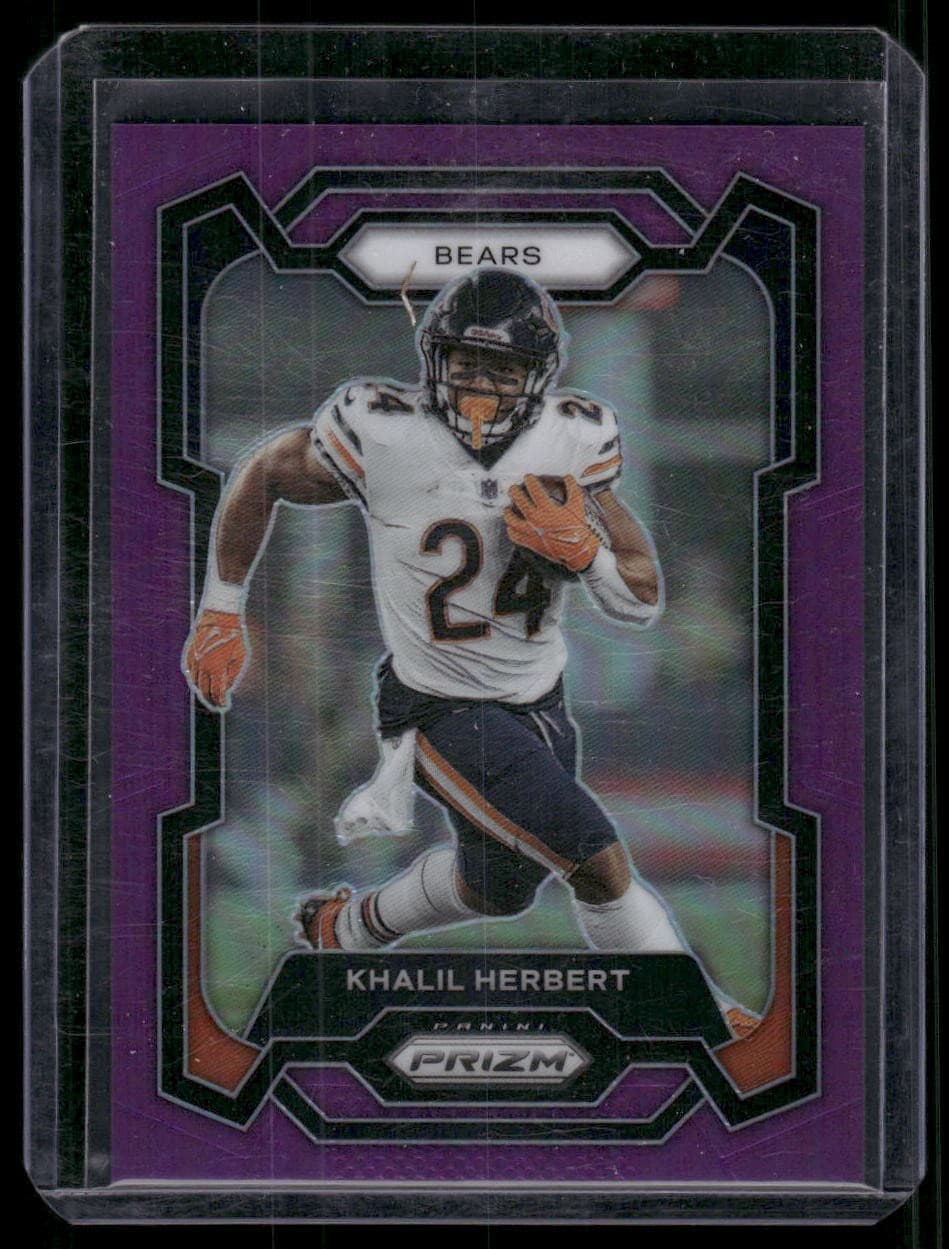 Khalil Herbert Purple 2023 Panini Prizm